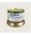 Country Pâté with Espelette Pepper 135g. Zubia