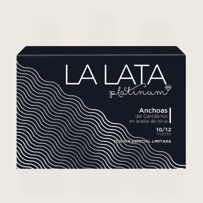Cantabrian Anchovies Platinum Series The Can 10/12 Fillets | Premium Gourmet