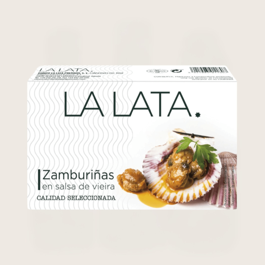 Scallops in Scallop Sauce The Can 120 g