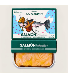 Saumon Norvégien Fumé en AO 125g La Curiosa