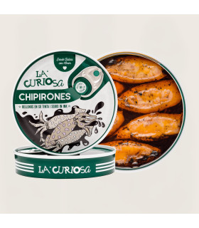 Chipirones in ihrer Tinte 6/8 La Curiosa 120 g