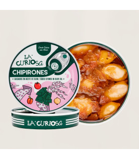 Chipirons mijotés en AO 6/8 pièces 120 g La Curiosa