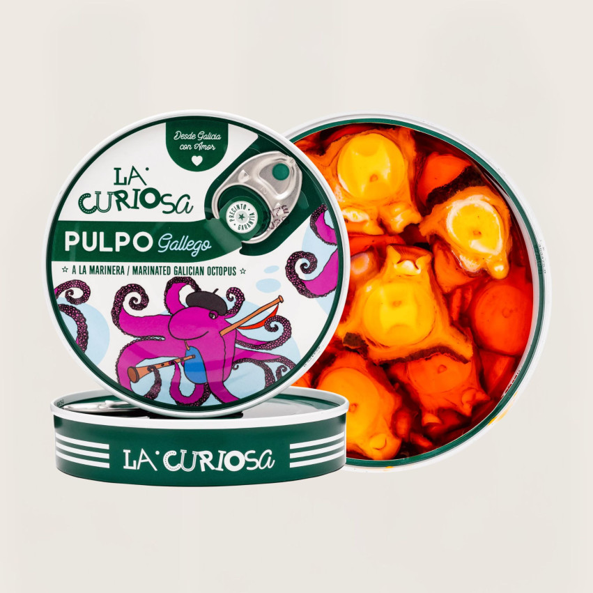 Pulpo a la Gallega 120 g La Curiosa