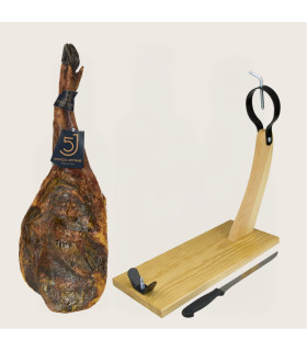 Paleta de Bellota 5J 100% Ibérica 5 Jotas 4-4,5 kg/sztuka + deska do krojenia