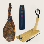 Pack 5J B : Paleta 5 Jotas de 5-5,5 kg/pieza + 1/2 Caña de presa 5 + tabla de corte + cuchillo