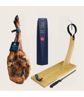 Pack Sanchez Romero Carvajal H: Paleta 4,5-5 SRC + Chorizo 5J + tabla + cuchillo