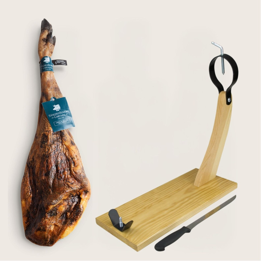 Jambon de Bellota 100% Ibérique Sánchez Romero Carvajal 6-7 kg | Iberian Market