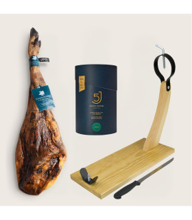 Pack Sanchez Romero Carvajal L: Ham 6-7 SRC + Morcón 5J + board + knife