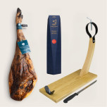 Pack Sanchez Romero Carvajal M : Jambon 6-7 SRC + Chorizo 5J + planche + couteau