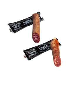 Pack de Demi-Saucisson Ibérique de Bellota + demi-Chorizo Ibérique de Bellota