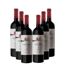 Czerwone Wino Meloso Roble DO Ribera del Duero Pude?ko 6 sztuk
