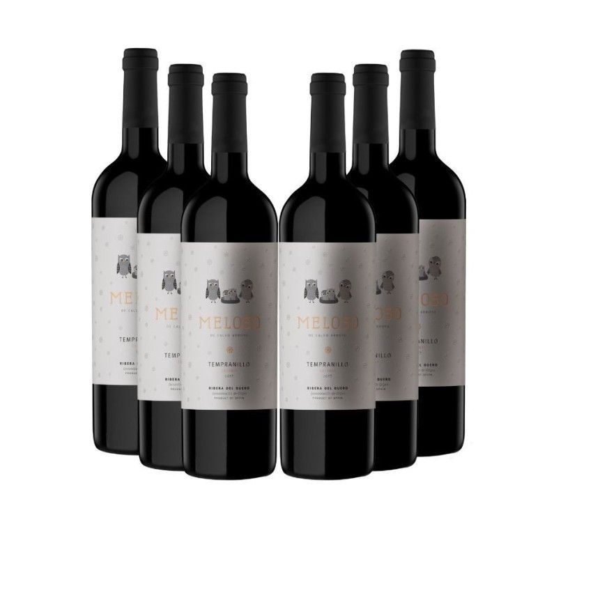 Meloso Tinto Crianza DO Ribera del Duero Pude?ko 6 szt.
