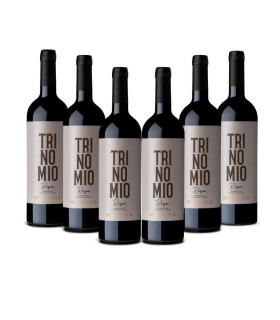 Wino Czerwone Mabeluca Trinomio Crianza DOCa Rioja Skrzynka 6 butelek