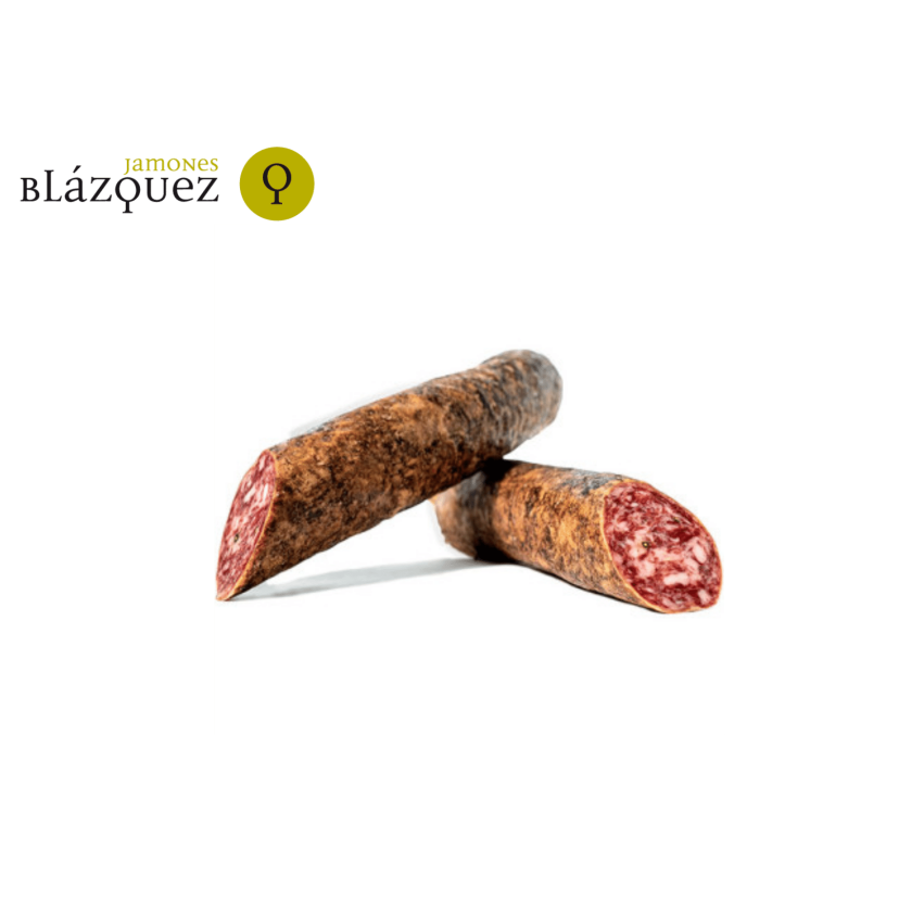 ```html
Salchichón Ibérico de Bellota Blázquez - 2 Po?ówki (450g ka?da)
```