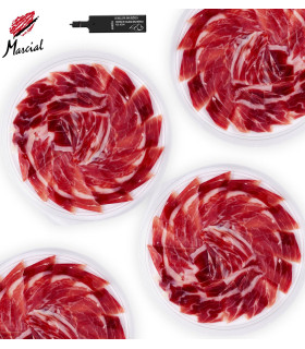 100% Iberian acorn-fed ham Marcial Castro hand-sliced, 20 plates of 80g