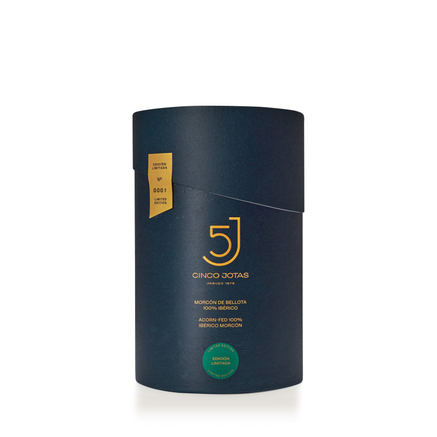 Morcón Ibérico de Bellota 5J 1 kg em Canister | Qualidade Premium