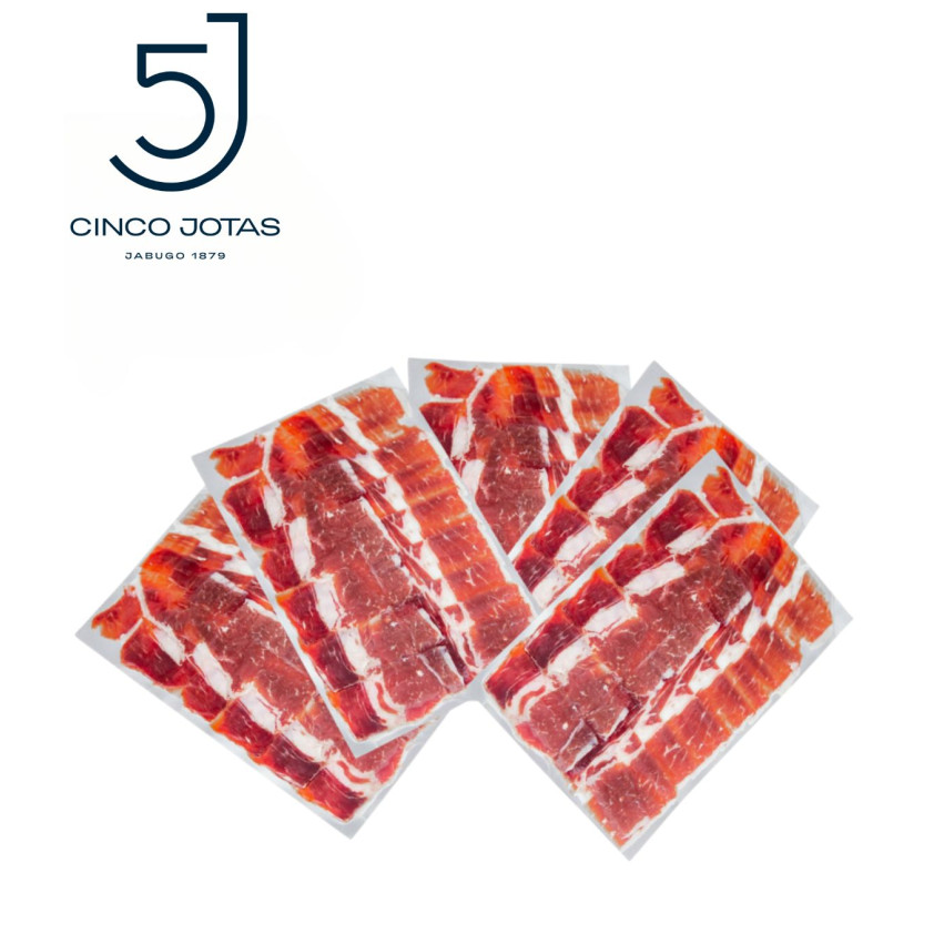 Manually sliced 100% Ibérico Bellota Shoulder 5 Jotas - 20 packs of 80g