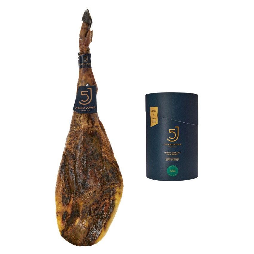Jamón 5 Jotas o wadze 6-7 kg/sztuka + Morcón 5 Jotas