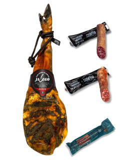 Title (maximum 70 characters) Pack Flor Sierra de Jabugo A: Shoulder and 100% Acorn-fed Sausages | Iberian Market