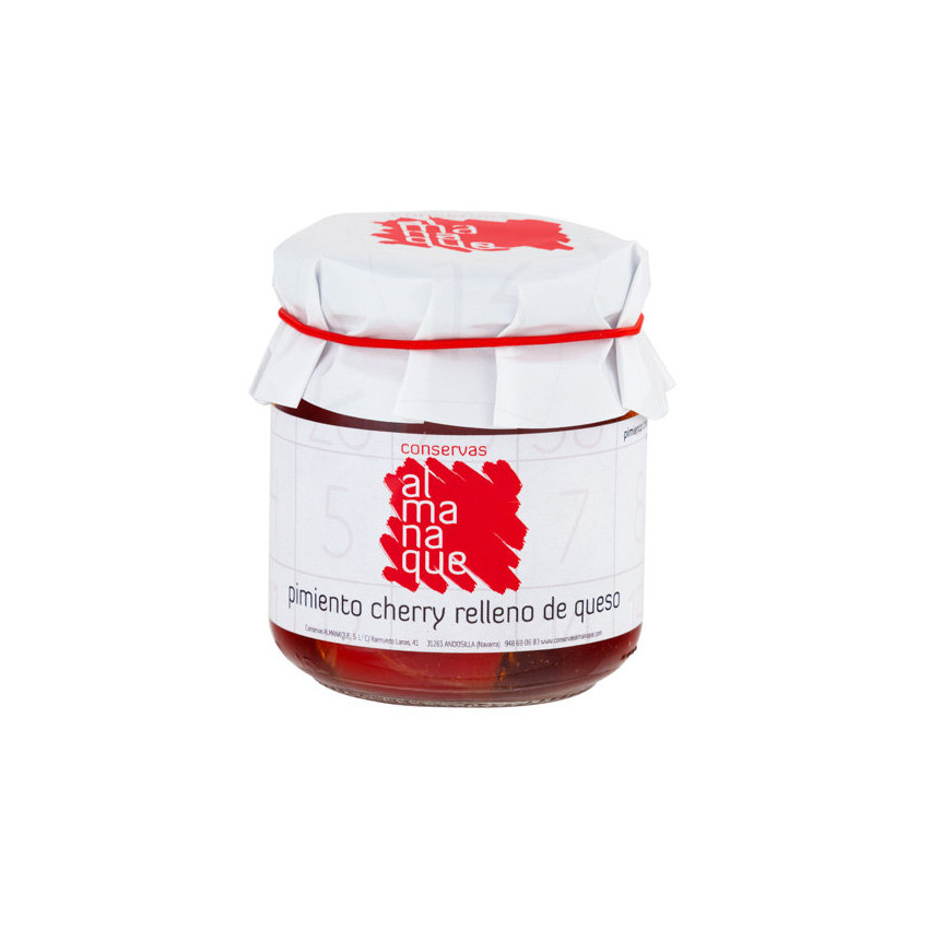 Pimiento Cherry Gefüllt mit Käse 212 ml – Conservas Almanaque