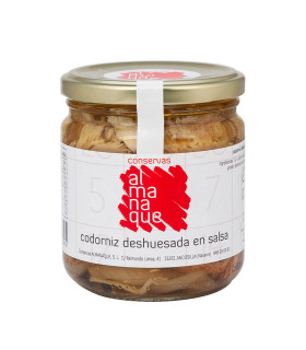 Boneless Quail in Sauce 370 ml - Almanaque Preserves