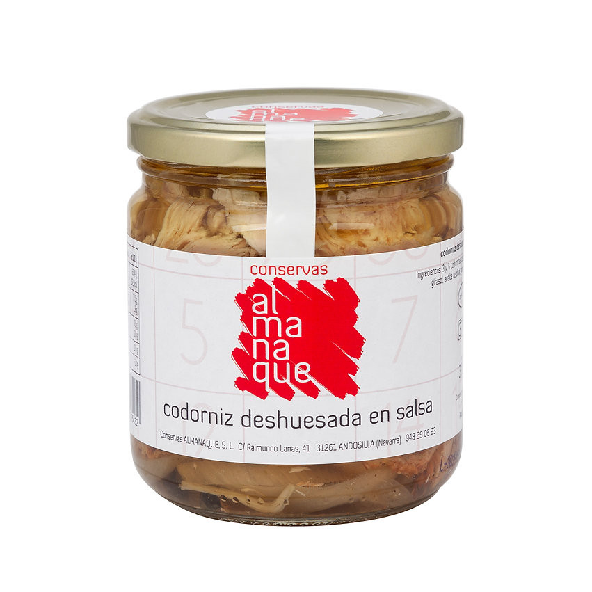 Przepiórka Bez Ko?ci w Sosie 370 ml - Konserwy Almanaque