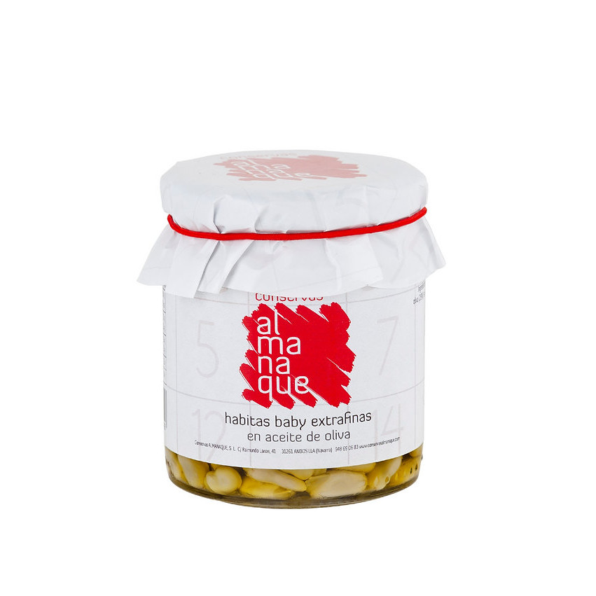 Extrafine Baby Broad Beans 250 ml from Conservas Almanaque.