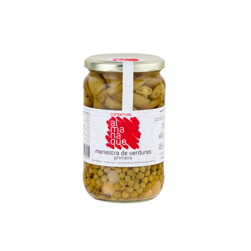 Menestra warzywna Pierwsza 720 ml - Konserwy Almanaque