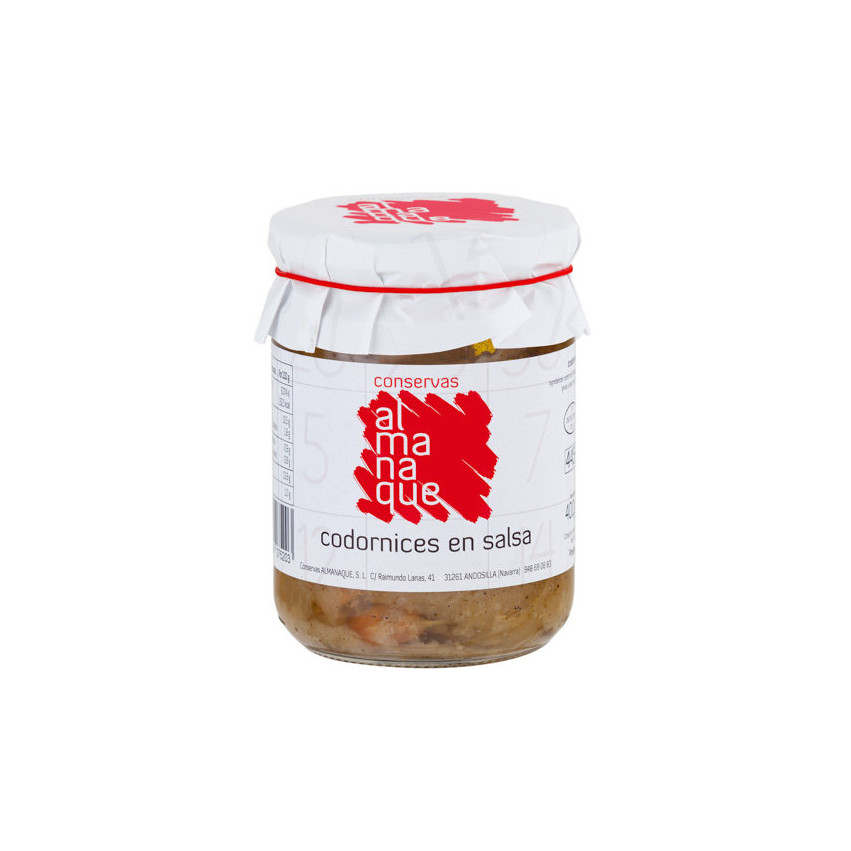 CODORNA INTEIRA 2 UNID EM MOLHO FR 445ML