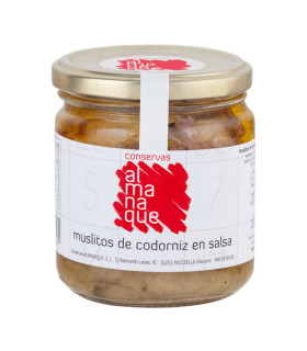 Wachtelkeulen in Sauce 370 ml - Konserven Almanaque