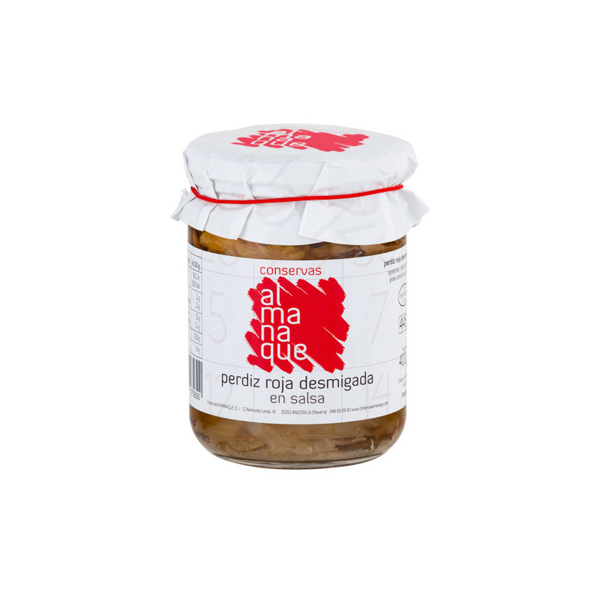 PERDIZ VERMELHA DESOSSADA EM MOLHO FR 445 ML