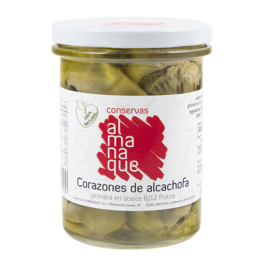 CUORI DI CARCIOFO 1º IN A.O 8/12 FR 445ML