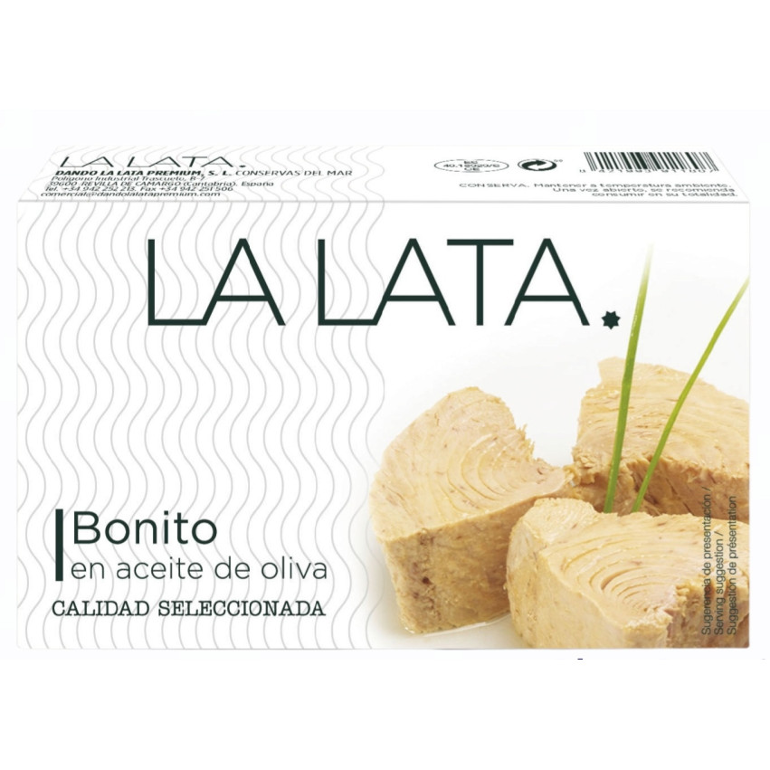 Bonito del Nord in Olio d'Oliva – 110 g – Marca La Lata