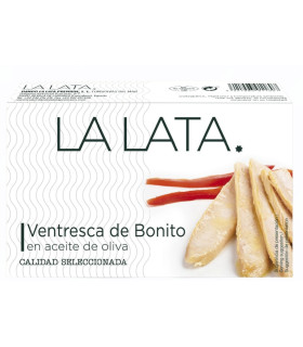 Ventresca z tu?czyka z pó?nocnego Atlantyku w oliwie z oliwek – 120 g – Marka La Lata