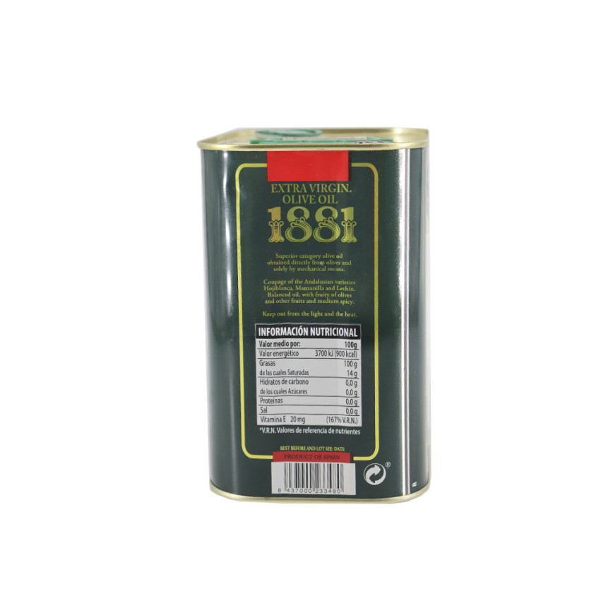 Azeite Virgem Extra 1881 – Lata 2,5 L