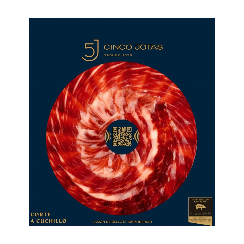 Sliced 5J Bellota Ham – Pack 12 x 80 g | Iberian Market