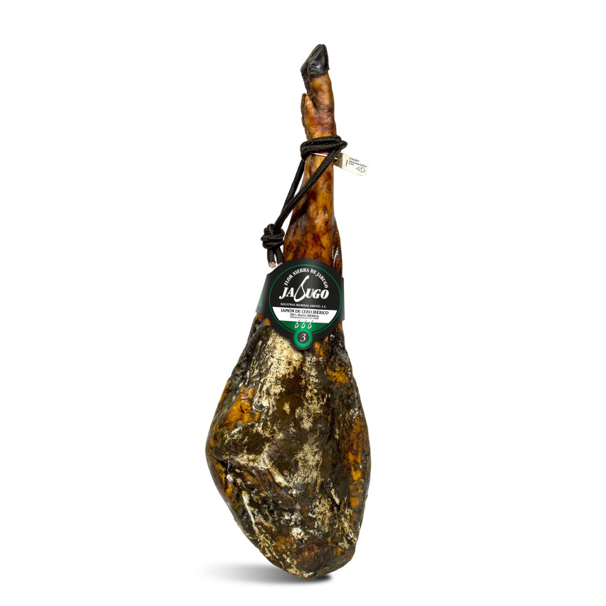 Jamón ibérico cebo Flor Sierra de Jabugo 8-8,5 Kg.