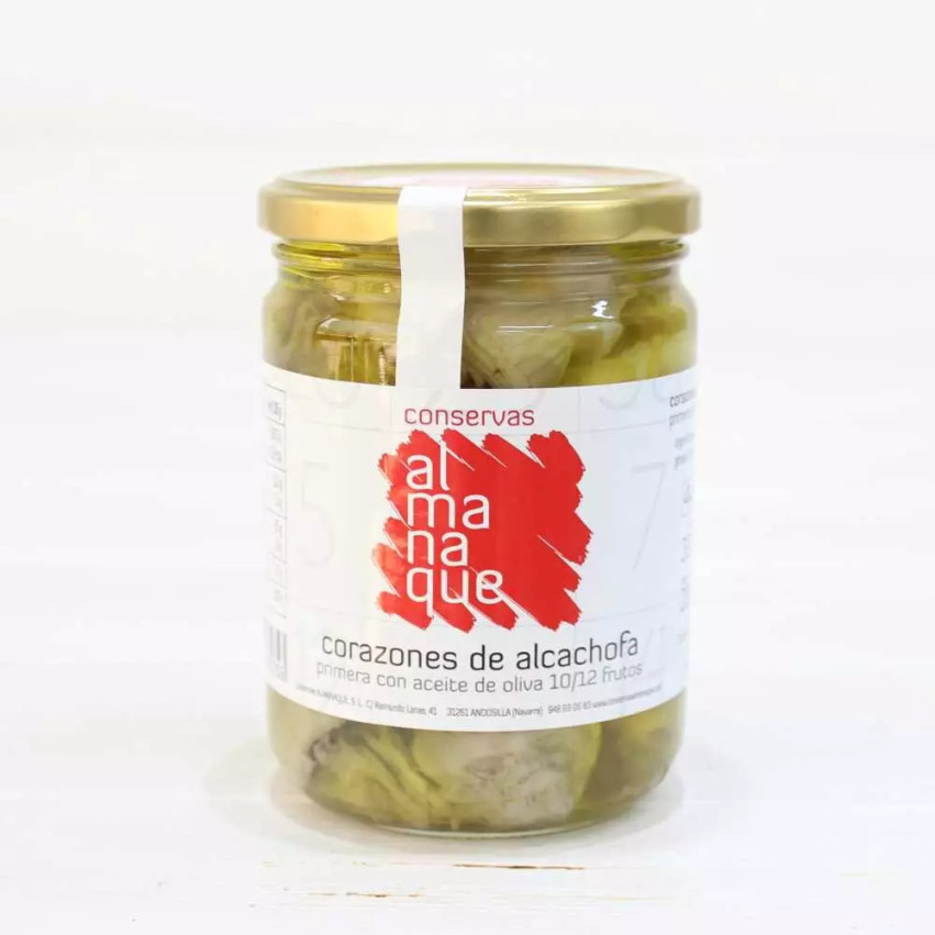 CUORI DI CARCIOFO NATURALE 1ª 10/12 FR 340 ML