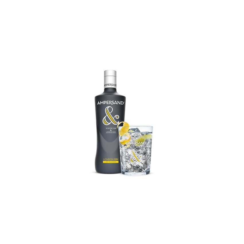 Ginebra Ampersand Dry Flavour 70 cl | London Dry Premium | Iberian Market