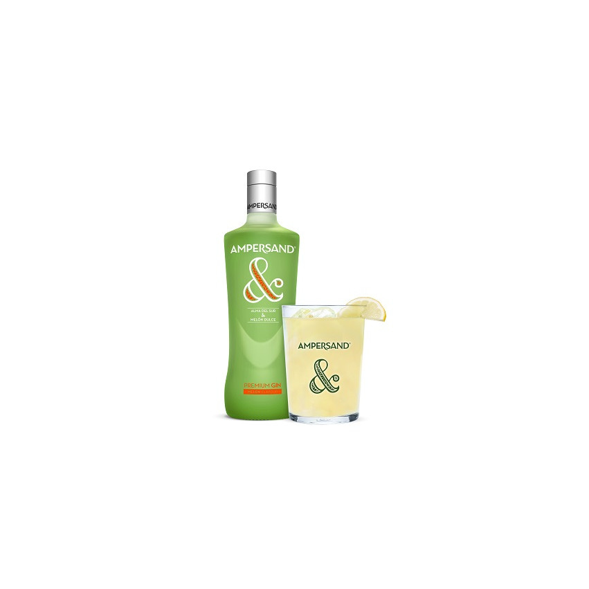 Ginebra Ampersand Melon Flavour 70cl