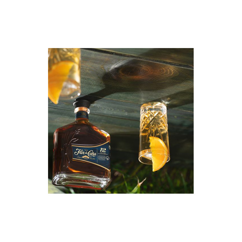 Ron Flor de Caña 12 Anni 70 cl | Ron Ultra Premium del Nicaragua | Iberian Market