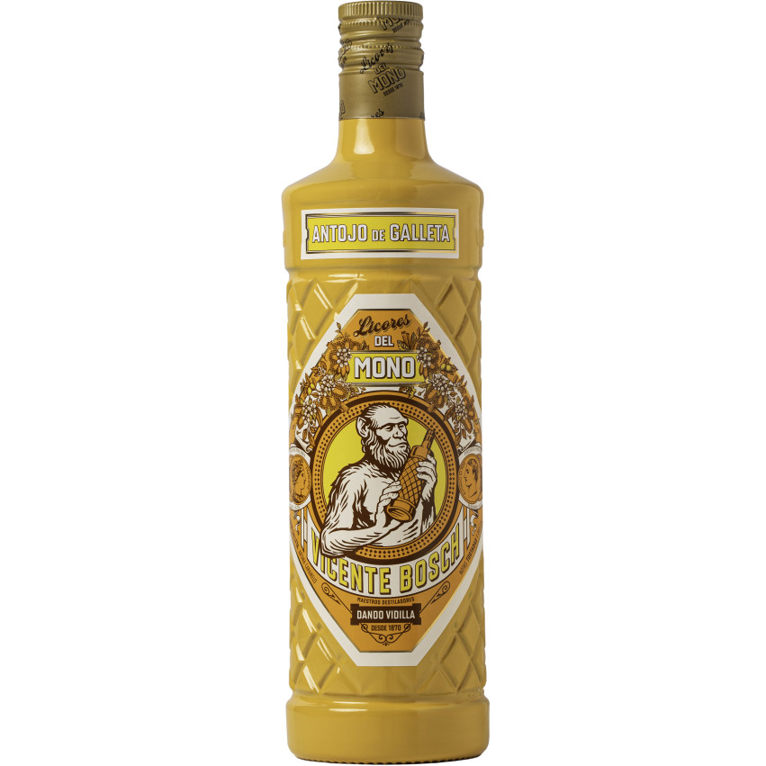 Liqueurs des Affen Cookie Craving 70 cl | Cremiger Süßlikör | Iberian Market
