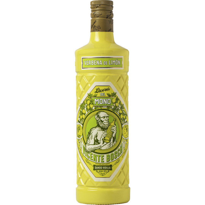 Liqueurs del Mono Verbena di Limone 70 cl | Liquore di Limone Artigianale | Iberian Market