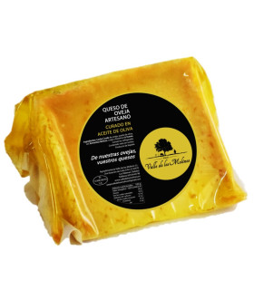 Queso de Oveja Artesano Curado con Aceite de Oliva Valle de los Molinos