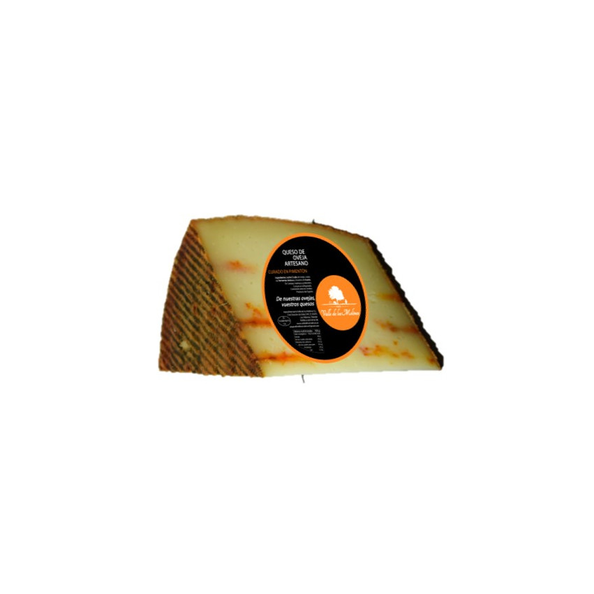 Fromage de Brebis Artisan Affiné au Paprika Vallée des Moulins 250-300 g.