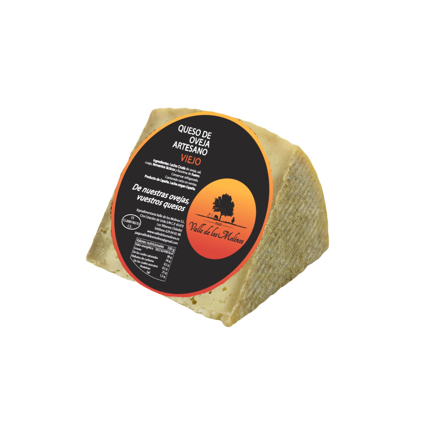 Queijo de Ovelha Artesanal Velho Vale dos Moinhos 250-300 g.