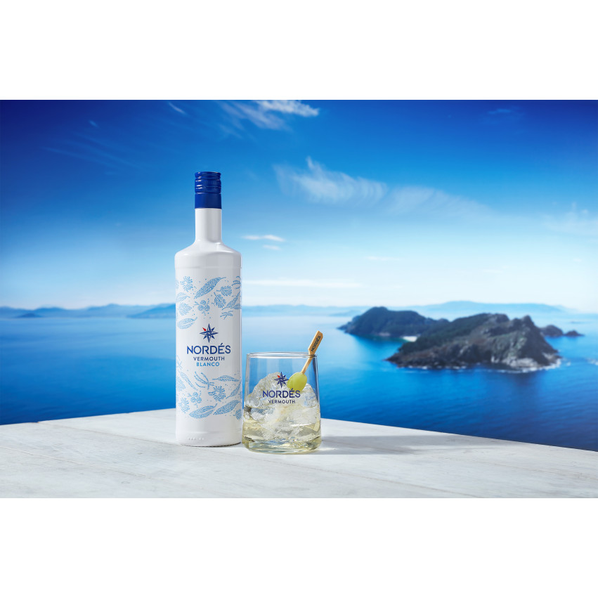 Vermouth Nordés Blanco 1 L | Vermouth Galicien Premium | Iberian Market