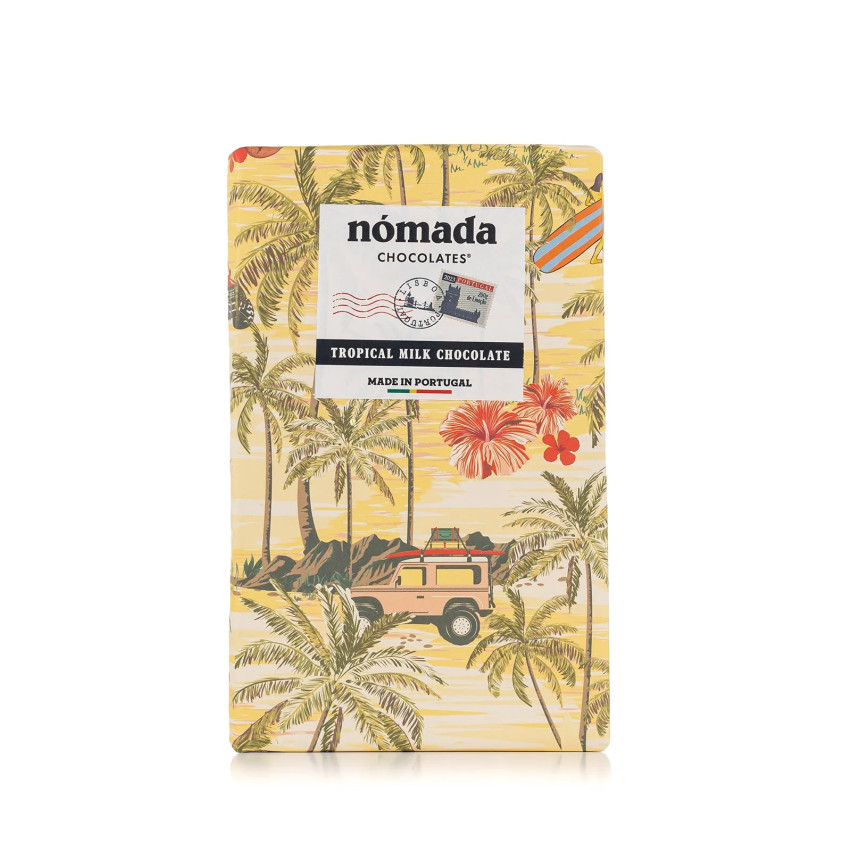 Comprar Tablete de Chocolate com Leite com Manga, Abacaxi e Maracujá 200 g | Chocolate Gourmet Exótico