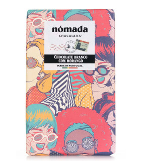 Comprar Tablete de Chocolate Branco com Morangos 200 g | Chocolate Gourmet e Frutado