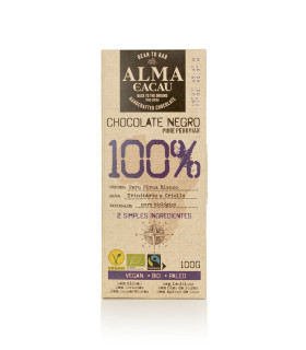 Buy 100% Dark Chocolate Alma de Cacao | Pure Gourmet Cocoa